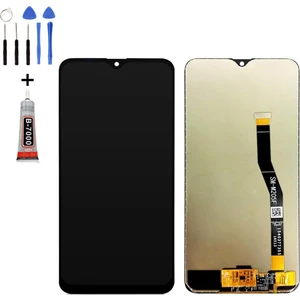 Telefon Kulübesi Samsung M11 M115 LCD Ekran Dokunmatik + Tamir Seti Siyah