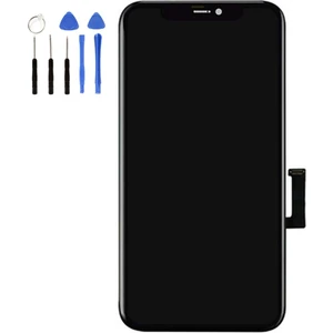 Telefon Kulübesi IPhone 11 LCD Ekran Dokunmatik + Tamir Seti Beyaz