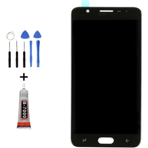 Telefon Kulübesi Samsung J7 Prime 2 G611 LCD Ekran Dokunmatik + Tamir Seti Mavi