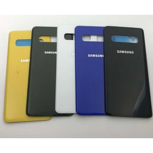 Telefon Kulübesi Samsung S10 G937 Arka Kapak Batarya Pil Kapağı Siyah