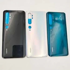 Telefon Kulübesi Xiaomi Mi NOT10 Pro Arka Kapak Batarya Pil Kapağı Mavi