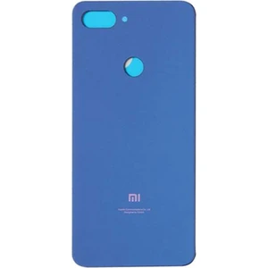 Telefon Kulübesi Xiaomi Mi 8 Lite Arka Kapak Batarya Pil Kapağı Mavi