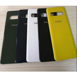 Telefon Kulübesi Samsung S10 E G970 Arka Kapak Batarya Pil Kapağı Gold