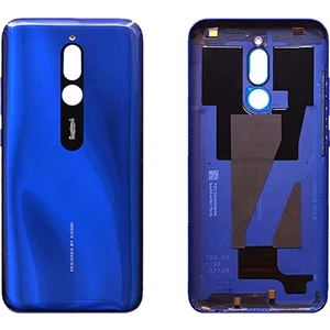 Telefon Kulübesi Xiaomi Redmi 8 BN46 Arka Kapak Batarya Pil Kapağı Mavi