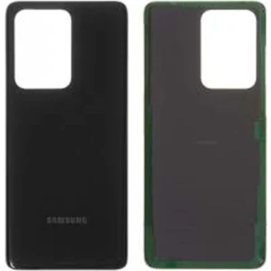 Telefon Kulübesi Samsung S20 Ultra Arka Kapak Batarya Pil Kapağı Siyah