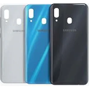 Telefon Kulübesi Samsung A30 SM-A305F Arka Kapak Batarya Pil Kapağı Mavi