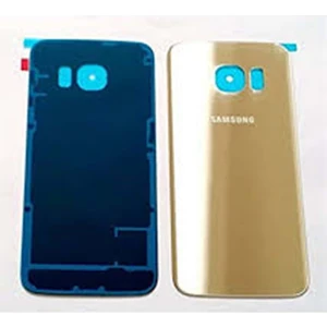 Telefon Kulübesi Samsung S6 Edge SM-G925 Arka Kapak Batarya Pil Kapağı Gümüş
