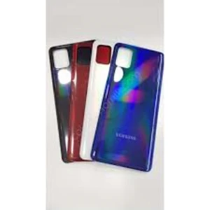 Telefon Kulübesi Samsung A31 A315 Arka Kapak Batarya Pil Kapağı Siyah