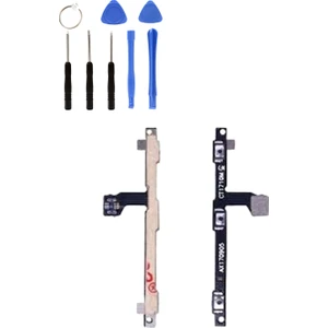 Telefon Kulübesi Xıaomi Mi Note 3 Uyumlu On Off Power Yan Ses Film Flex + Tamir Seti