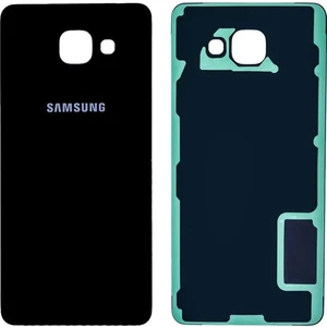 Telefon Kulübesi Samsung A7 2016 A710 Arka Kapak Batarya Pil Kapağı Siyah