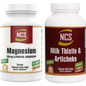Zerdeçal Karahindiba Zencefil Maydanoz Deve Dikeni Enginar &  Magnesium Malat Taurat Glisinat Element Formül