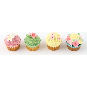Kanca Ev Cupcake Magnet, 4'lü Set