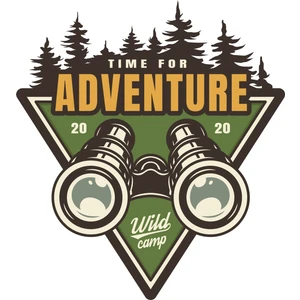 Quart Aksesuar Adventure Camping Dürbün Av Hunting Sticker Off Road