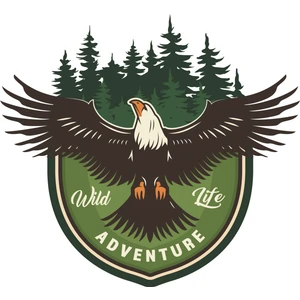 Quart Aksesuar Adventure Camping Off Road Sticker Kartal Eagle Sticker