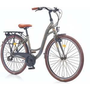 Merrie 26 Jant Vb 44K 21V Şehir Bisikleti Gri-Kahve
