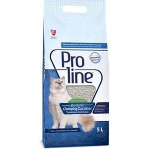 Pro Line Proline Bentonite Parfümsüz Topaklanan Kedi Kumu 5 Lt