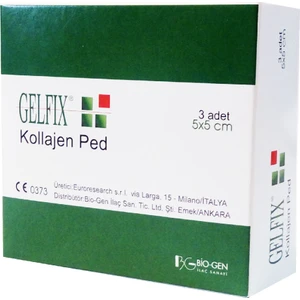 Kollodial Gümüş Suyu İçeren 5x5 Kollajen Ped 3 Adet