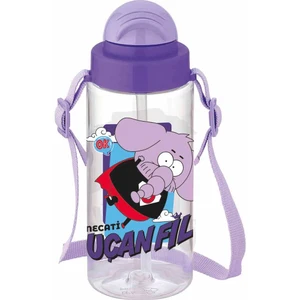 Kral Şakir Pipetli Matara 500 Ml. - Mor