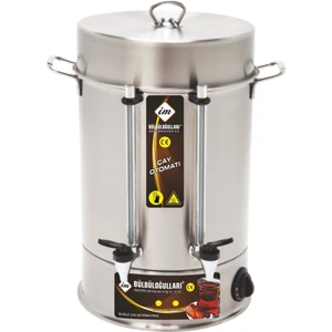 Çelik Basmalı Musluklu Çay OTOMATI-250 Bardak