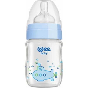 Wee Baby Klasik Plus Geniş Ağızlı Isıya Dayanıklı Cam Biberon 120 ml