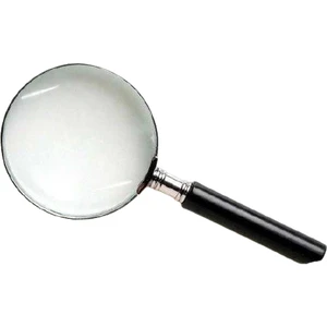 KRAF Büyüteç 3x Metal Çerçeve ile 90 mm Ebatında 395 g Alet ve Gereçler