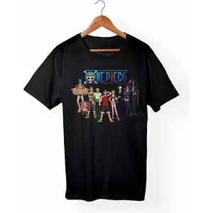 One Piece Çocuk Siyah Tişört