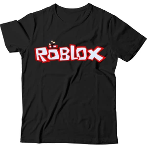 Roblox Çocuk Siyah Tişört