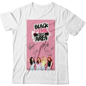 Blackpink Çocuk Beyaz Tişört