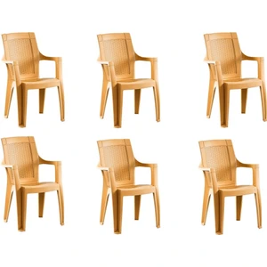 Sultan 6'lı Teak Bahçe Koltuğu | Balkon Koltuğu