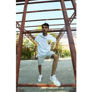 Unisex Beyaz Oversize I Chews You T-Shirt