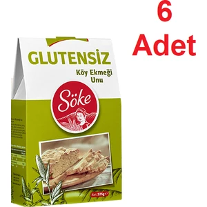 Glütensiz Köy Ekmeği Unu - 225 gr x 6 'lı