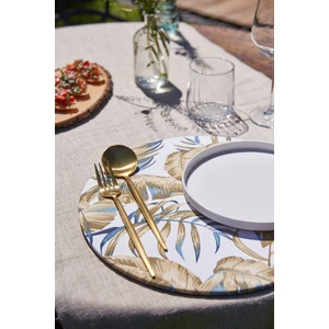 Emtory Home  6'lı Autumn Duck Keten Supla Amerikan Servis