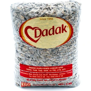 Tuzlu Siyah Çekirdek 5 kg