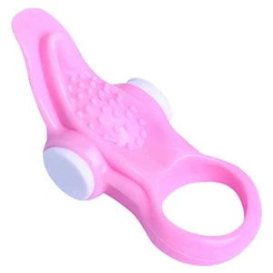 Pretty Love Özel Tasarım Güçlü Titreşimli Silikon Esnek Penis Halkası