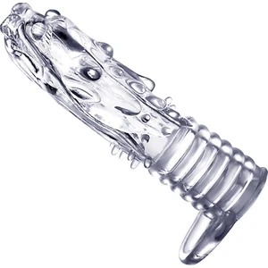 Pretty Love Dragon's Özel Tasarım Süper Silikon Penis Kılıfı Prezervatif