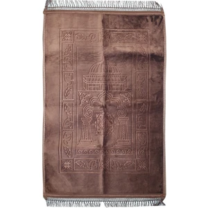 Düz Sade Peluş Seccade