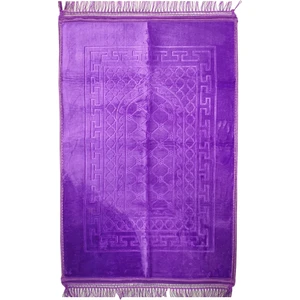 Düz Sade Peluş Seccade