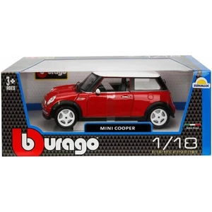 1:18 Mini Cooper 2001 Kırmızı Araba - Kırmızı