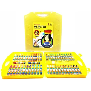 48 Renk Pastel Boya  Sarı Kutu