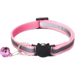 Reflektörlü Çıngıraklı Kedi Boyun Tasması 19-32 cm