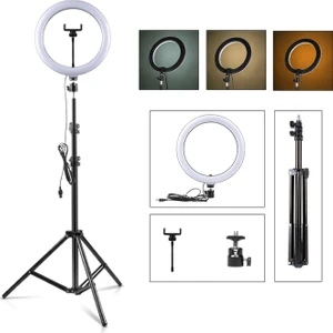 Pro Ring Light LED Tik Tok ve  Youtube Makyaj Çekim Işık