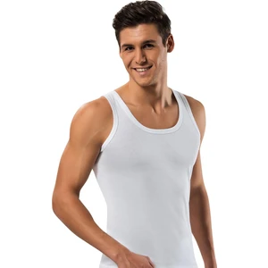 1110 3 Adet Erkek Ribana Askılı Beyaz Atlet % 100 Pamuk Abani Classic