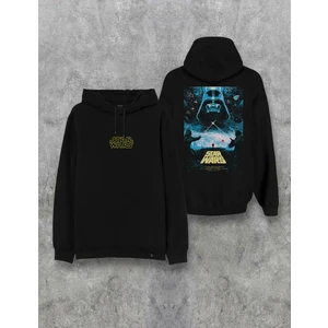 Star Wars Film Ön Arka Baskılı Kapşonlu Tasarım Hoodie