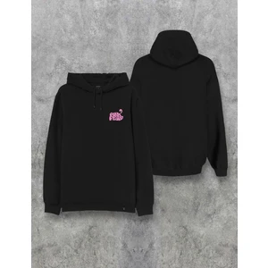 Pink Floyd Logo Göğüs Baskılı Kapşonlu Özel Tasarım Hoodie