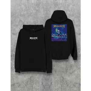 Megadeth Rust In Peace Ön Arka Baskılı Kapşonlu Özel Tasarım Hoodie