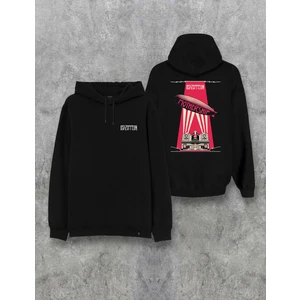 LED Zeppelin Çift Taraf Baskılı Kapşonlu Tasarım Hoodie