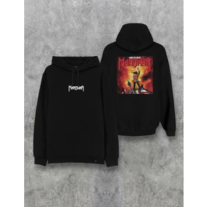 Manowar Kings Of Metal Baskılı Kapşonlu Tasarım Hoodie