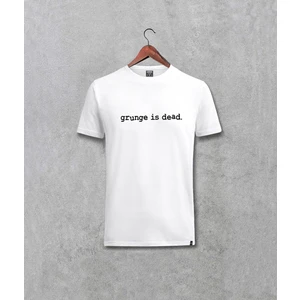 Nirvana Kurt Cobain Grunge Is Dead Yazılı Baskılı Tişört