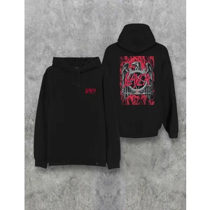 Slayer Müzik Grubu Ön Arka Baskılı Kapşonlu Özel Tasarım Hoodie