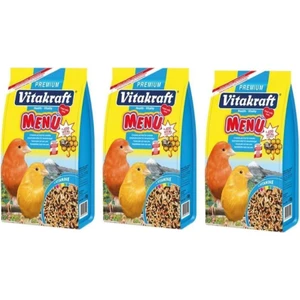Menü Kanarya Yemi 500 gr x 3